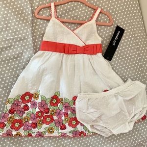 New with tags floral summer dress 18M